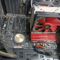 مادربرد z97 deluxe wifi|قطعات و لوازم جانبی رایانه|تهران, علی‌آباد|دیوار