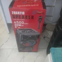 اسپیکر ۲تاساب ۸اینج بامیکروفون بیسیم