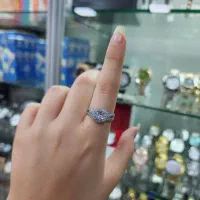 انگشتر تک‌نگین نقره اصلی sir|بدلیجات|کرمانشاه, |دیوار