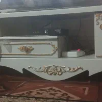 مبل هفت نفره بامیز وسط ومیز تی وی باهم بفروش میرسد|مبلمان خانگی و میز عسلی|خرمشهر, |دیوار