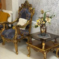 مبل نه نفره میزوعسلی وغذاخوری درحدنومناسب جهیزیه|مبلمان خانگی و میز عسلی|قزوین, |دیوار