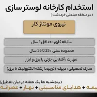 نیروی مونتاژکار (آقا)