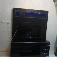 میز تلویزون شیشه ای