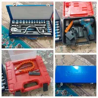 جعبه آچار ومینی دریل|ابزارآلات|برازجان, |دیوار