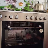 اجاق گاز فر تمام استیل|اجاق گاز و لوازم برقی پخت‌وپز|میانه, |دیوار