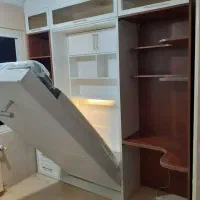 سفارش و تولید انواع کمد دیواری و تخت کم جا|جاکفشی، کمد، دراور|تهران, علی‌آباد|دیوار