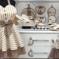 سرویس آشپزخانه کتان ترک اصل