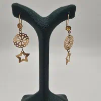 گوشواره ستاره زرگری عظیم پور.|جواهرات|ارومیه, |دیوار