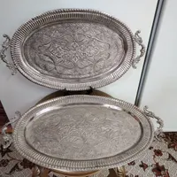 چند مدل سینی برنجی قدیمی و پارچ و سیلور جات