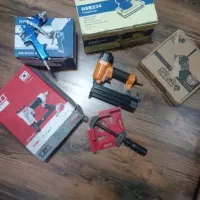 میخکوب منگنه کوب پیستوله لرزان و گیره مدریت