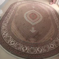 فرش ماشینی ۶متره طرحدپادریدر حد نو