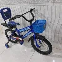 دوچرخه سایز ۱۶ابی رنگ تمیز قیمت مناسب فروشی|دوچرخه، اسکیت، اسکوتر|آبادان, |دیوار