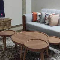 میز جلو مبلی به همراه عسلی