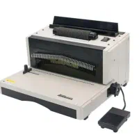 دستگاه صحافی پانچ سیمی کتاب فنرزن AX8809آکبند(چکی)
