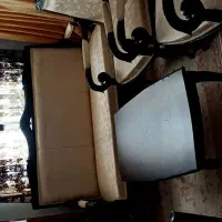 مبل استیل ۵ نفره با میز وسط|مبلمان خانگی و میز عسلی|پرند, فاز ۵|دیوار