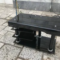 میز تلویزیون شیشه ای