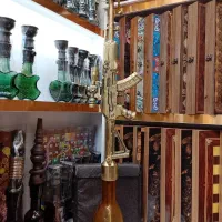 قلیون طرح کلاش رنگ ثابت بهترین رنگ بازار طلایی
