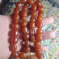 تسبیح کهربا زرافشان