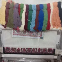 فرش نیمه کاره|فرش|زنجان, |دیوار