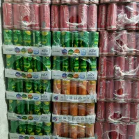 نوشابه های قوطی خارجی بدون قیمت مصرف کننده