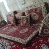 سمپل سنتی 9تیکه افشار ابریشم پشمی ،دو دست