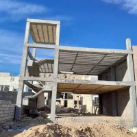 اجرای اسکلت بتنی  استخر فنداسیون و سقف و سفت کاری