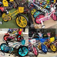 دوچرخه با بدنه فلزی سایز ۱۲و۱۶و ۲۰ نو  وآکبند|دوچرخه، اسکیت، اسکوتر|تبریز, |دیوار