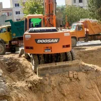 فروش بیل مکانیکی دوسان ۱۸۵ چرخ لاستیکی|خودرو سنگین|قم, آزادگان|دیوار