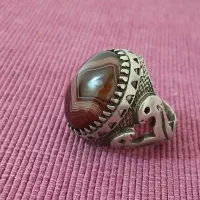 انگشتر سلطنتی شاه سنگ سلیمانی انواری خاص کمیاب|بدلیجات|کرج, شهرک بنفشه|دیوار