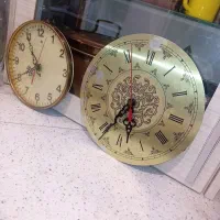 ساعت دیواری ژاپنی  قطعات  سالم