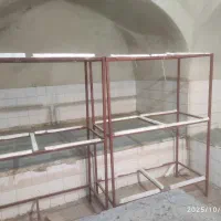 لوازم اکواریوم (پمپ هوا، پایه ، اکواریوم)