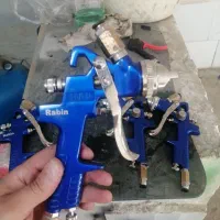 پمپ باد ۱۵۰ لیتری پیستوله رنگ|ابزارآلات|نیشابور, گنبد سبز|دیوار