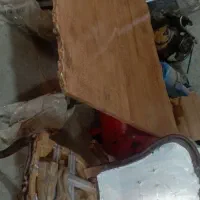 میز نهار خوری شش نفره روستیک