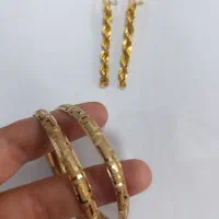 گوشواره النگو طلا در حد نو