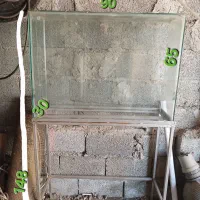 آکواریوم شیشه خم