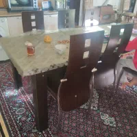 نهار خوری شش نفره|میز و صندلی غذاخوری|مشگین شهر, |دیوار