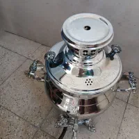 با سلام سماور گازی نو نو استفاده نشده