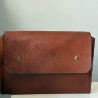 کیف چرم طبیعی دور دست دوز آرانیک