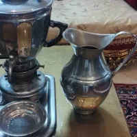 سماور نفتی عالی نسب با لوازم جانبی|کلکسیون اشیاء عتیقه|تهران, امیرآباد|دیوار