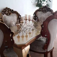 میز و صندلی غداخوری چهار نفره سلطنتی