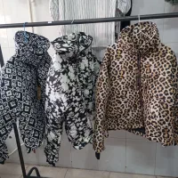 کاپشن کوتاه طرح دار  فری سای