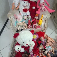 کلی اسباب بازی عروسک مناسب کادو