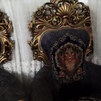 مبل سلطنتی ۹ نفره با ۳ تامیز عسلی|مبلمان خانگی و میز عسلی|قم, شهرک فاطمیه|دیوار