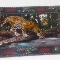 تابلو پلنگ سالم در حد نو