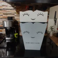 ست جا دستمال کاغذی و سطل زباله فانتزی