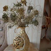 گلدان و گل|گل مصنوعی|سمنان, |دیوار
