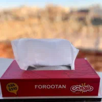 جعبه دستمال کاغذی با چاپ اختصاصی