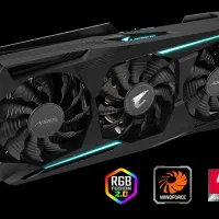 RX 5700XT aorus  گیگابایت سه فن