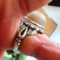 انگشتر ۳ پوست دست ساز