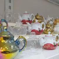 قوری زعفران چینی